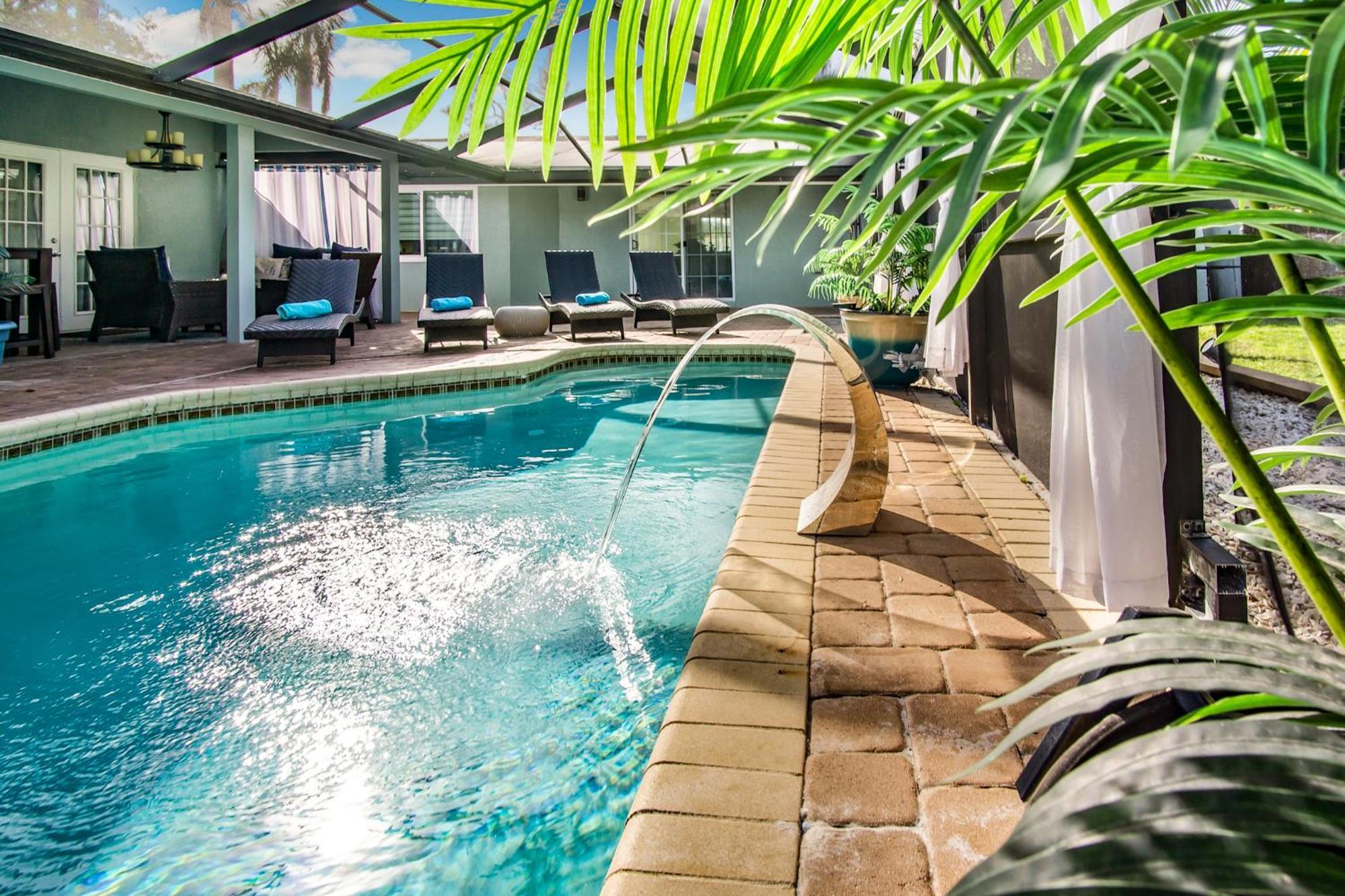 Luxury Zen Den With Heated Pool Just Off Siesta Key Apartment Sarasota Ngoại thất bức ảnh
